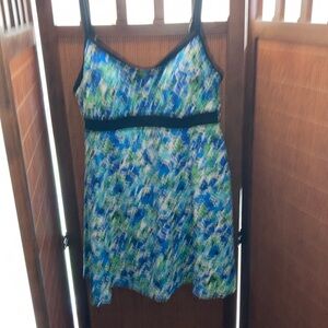 Fit4U Women's‎ Blue and Green Swimsuit 12